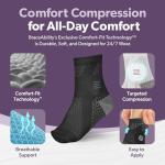 Compression Socks for Nerve Pain Relief - Black