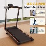 DeerRun Folding Incline Treadmill for Home Fitness