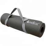 Wellrox Anti-Slip Thick Yoga Mat with Strap