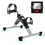 Compact Under Desk Bike Pedal Exerciser with LCD
