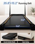 Compact 2-in-1 Folding Under Desk Treadmill