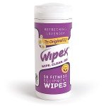 Plant-Based Gym Equipment Wipes with Lavender - 50 Count