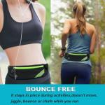 Slim Running Belt for Workouts and Travel