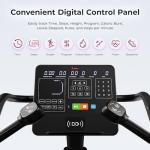 Sunny Health & Fitness Premium High-Intensity Stepper Stair Climber, Commercial Grade Stepmill Exercise Machine, 25 Levels of EMS, Free SunnyFit App Bluetooth Connection 400LB Capacity - SF-X7300