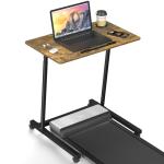 Portable Treadmill Desk with Adjustable Height Wheels