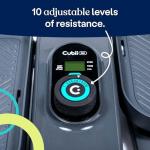 Cubii GO Aqua - Compact Under Desk Elliptical