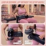 Hip Thrust Belt for Dumbbells and Kettlebells