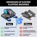 Portable Under Desk Elliptical for Home Fitness