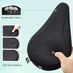 Gel Padded Bike Seat Cushion for Comfort