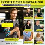 Elbow Brace Compression Sleeves for Pain Relief