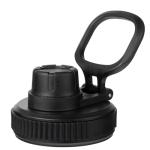 Lid for Hydro Flask Wide Mouth, Lids for Hydro Flask 1216 20 24 32 40 OZ Wide Mouth, Chug Lid Replacement Sport Cap for HydroFlask Wide Mouth Water Bottle, Top Accessories (Black)