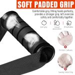 Heavy Duty Exercise Handles, Gym Handles for Cable Machine Attachment, Grip Gym Equipment, Resistance Bands, and Weight Lifting (Set of 2)