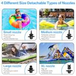 Electric Air Pump for Gymnastics Tumbling Mats