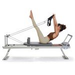 Foldable Pilates Reformer Machine for Home Workouts