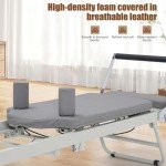Foldable Pilates Reformer Machine for Home Workouts