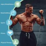 VEICK Resistance Bands with Handles for Home Workouts