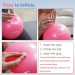 9-Inch Mini Exercise Ball for Home Workouts