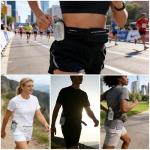 HECHZSO 8.8oz No Bounce Running Water Bottle