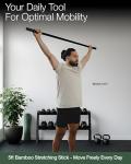Yoga Mobility Stick for Stretching and Posture Correction