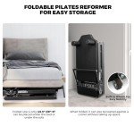 Foldable Pilates Reformer for Home Workouts