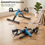 Mini Foldable Exercise Bike for Arms and Legs