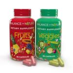 Whole Food Supplement: Fruits & Veggies Capsules Set