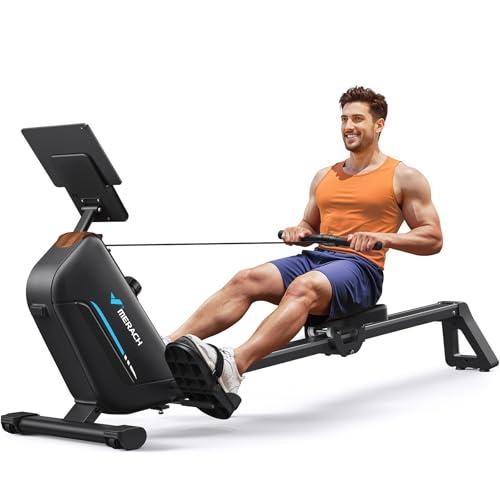 Quiet Magnetic Rowing Machine for Home Fitness