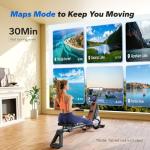 Quiet Magnetic Rowing Machine for Home Fitness