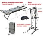 nexace Pilates Reformer Machine Equipment with Spring for Home Workout,Foldable Reformer Pilates for Beginner ,Big Size (with Tower)