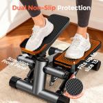 Sportsroyals Mini Stair Stepper with Resistance Bands