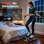 Sportsroyals Mini Stair Stepper with Resistance Bands