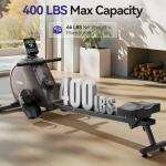 Niceday Smart Rowing Machine with Bluetooth & 16 Resistance Levels
