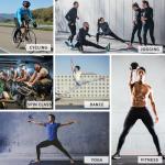 Willit Men's Active Yoga Leggings Pants Running Dance Tights with Pockets Cycling Workout Pants Quick Dry Brilliant Blue M