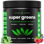 NutraChamps Super Greens Powder with Berry Flavor