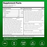 NutraChamps Super Greens Powder with Berry Flavor