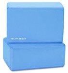 High Density Yoga Blocks - Set of 2 Blue