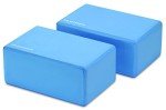 High Density Yoga Blocks - Set of 2 Blue