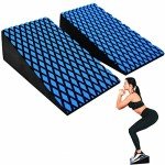 Squat Wedge Blocks - Non-Slip Training Ramp Set