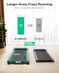 UREVO Portable Under Desk Walking Treadmill