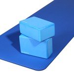 High Density Yoga Blocks - Set of 2 Blue