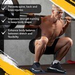 Squat Wedge Blocks - Non-Slip Training Ramp Set
