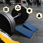 Squat Wedge Blocks - Non-Slip Training Ramp Set