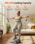 Niceday Mini Stair Stepper with Resistance Bands