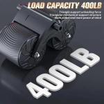 Ab Roller Wheel with Timer and Knee Mat