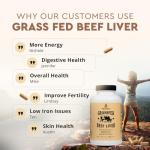 Grass-Fed Beef Liver Capsules for Energy & Wellness