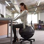 Gaiam Balance Ball Chair - Ergonomic Home Fitness