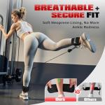Ankle Resistance Bands for Leg and Glutes Workouts