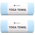 Eunzel Non-Slip Hot Yoga Microfiber Towels - 2 Pack