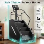 Commercial Stair Climber with LCD Screen & 15 Speeds