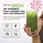 Kiala Organic Super Greens Powder - Watermelon Flavor